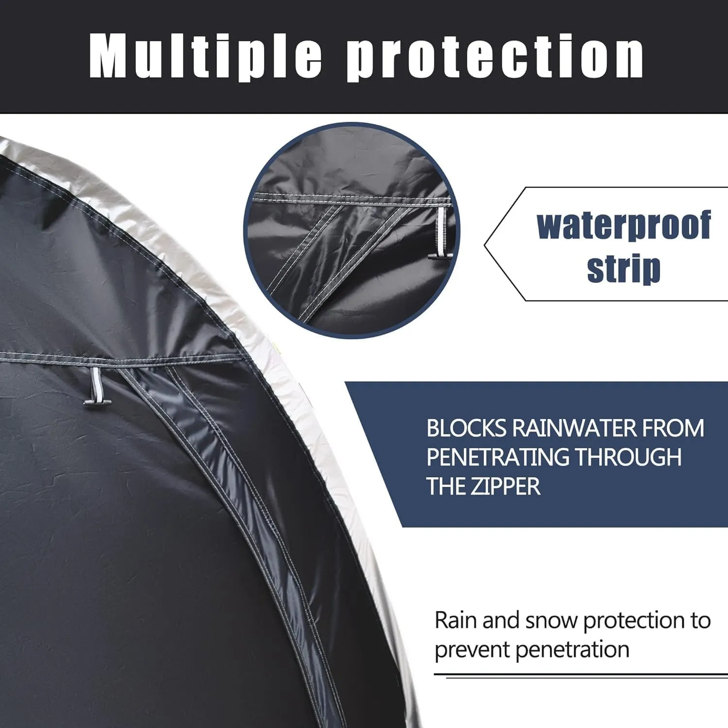 Outdoor Bike Covers Storage Shed Tent,210D Oxford Thick Waterproof Fabric,Outdoor Aluminum Alloy Bracket Bicycle Storage shed, Neat Tent Bicycle Cover