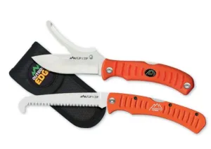 Outdoor Edge | Flip N' Blaze Saw Combo | Orange | Spring Assited Knife