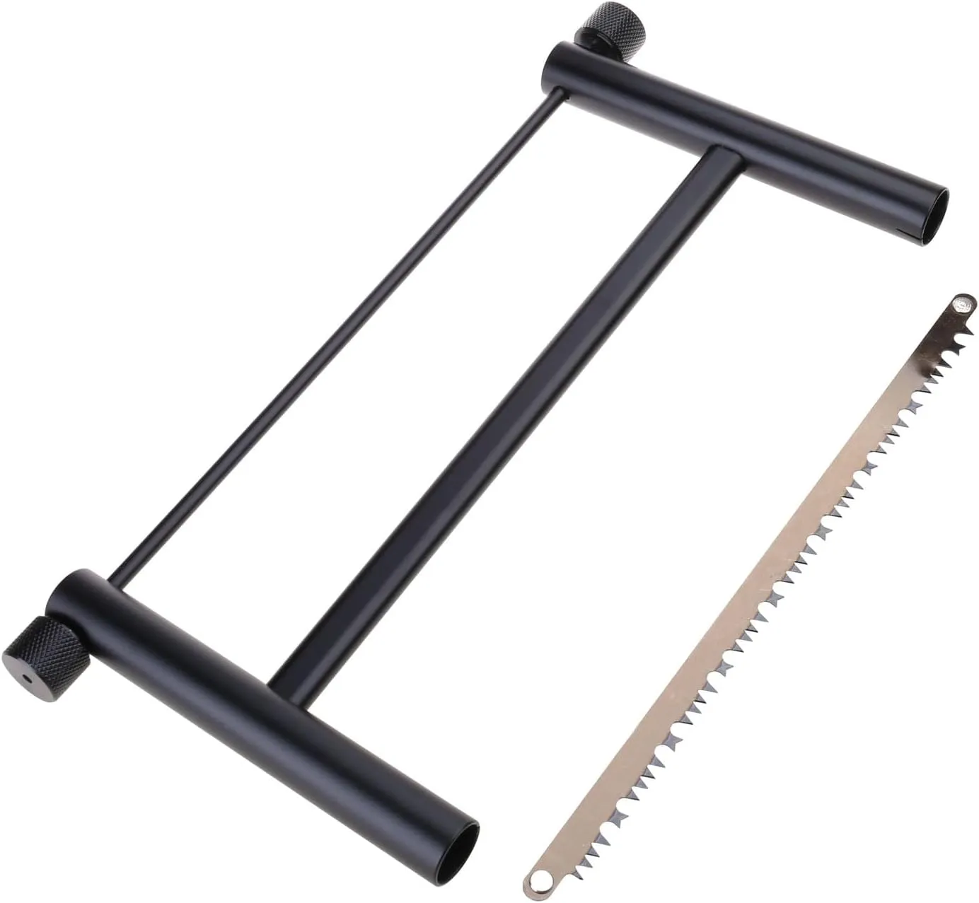 Outdoor Folding Saw - Multi-Purpose Camping Barbecue Wood Saw - Portable Aluminum Alloy Frame