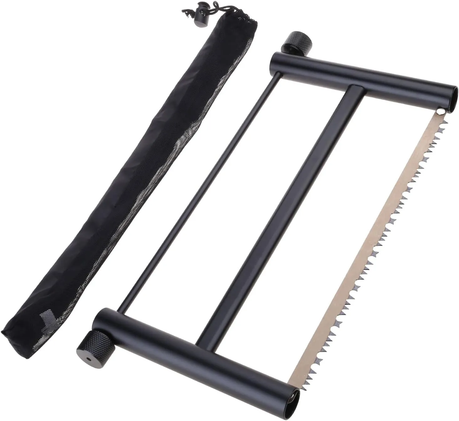 Outdoor Folding Saw - Multi-Purpose Camping Barbecue Wood Saw - Portable Aluminum Alloy Frame