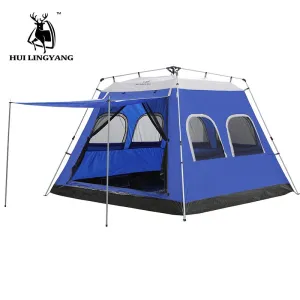 Outdoor Hydraulic waterproof Tent family tent Camping automatic Picnic  5-8 Best-seller Fast response time tent Car Travelling open Person Large Tent GAZELLE