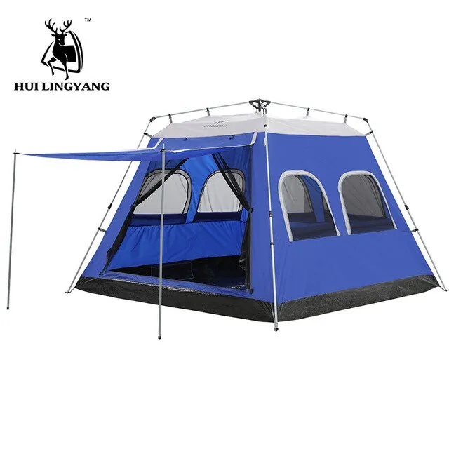 Outdoor Hydraulic waterproof Tent family tent Camping automatic Picnic  5-8 Best-seller Fast response time tent Car Travelling open Person Large Tent GAZELLE