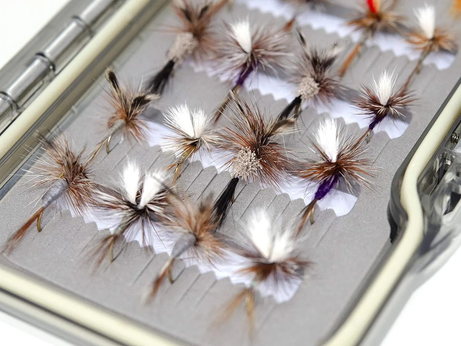 Outdoor Planet Premium Fly Fishing Flies Assortment, 12/24 /48 /66pcs Dry/Wet/Nymph/Streamer Flies, Trout/Bass/Panfish/Salmon Fishing Flies