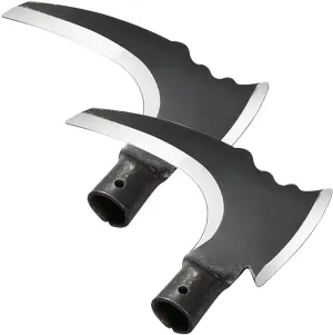 Pack of 2 Replacement Axe Head,Carbon Steel Outdoor Hatchet Axe Head,Multi Purpose Axe Head,for Garden Hunting Camping Wood Cutting Chopping Splitting