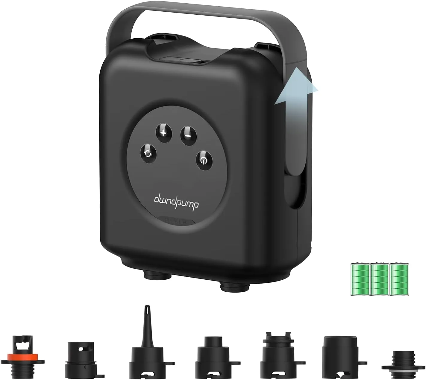 Paddle Board Pump Electric Portable, Rechargeable 20 PSI High Pressure SUP Pump, Dual-Stage Inflation, Auto-Off & 12V DC, for Paddle Board, Kayaks, Mattress, Kite Wings, Tents