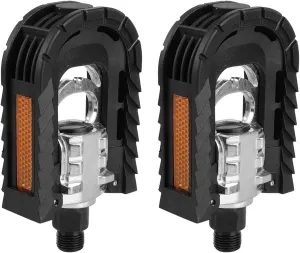 Pedals, Aluminum Alloy Bike Pedals with Saw Type Design, Motain Bike Pedal for Folding Bike, Motain Bike