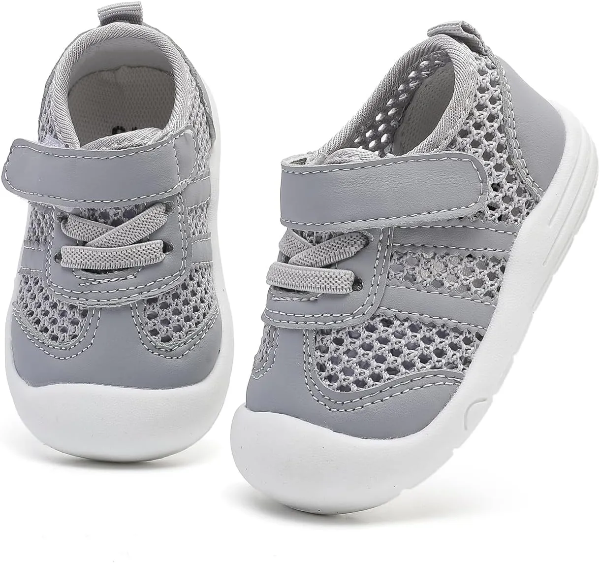 Peggy Piggy Baby Shoes Baby Walking Shoes Boy&Girl Infant Sneakers Non-Slip First Walking Shoes Breathable Mesh Rainbow Cartoon Shoes 6 9 12 18 Months