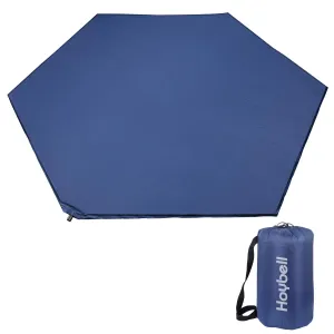 Playpen Mattress, Compatible with POP 'N GO Baby Playpen, 59 inch Hexagon Playpen Mat, Portable Playard Mattress Indoor and Outdoor, Self Inflatable, Comfortable with Carry Case
