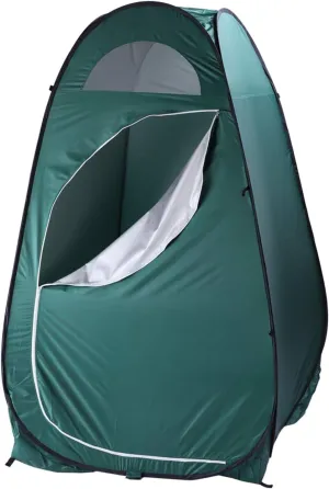 Pop Up Shower Changing Room Privacy Tent, Instant Portable Outdoor Rain Shelter, Camp Toilet for Camping & Beach with Carry Bag