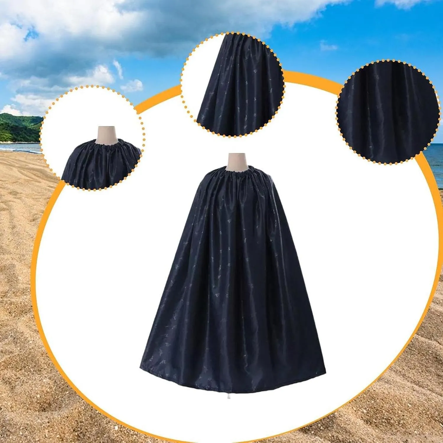 Portable Changing Room,Dressing Room,Canopy Cabana Rain Cover Privacy Shelter Dressing Cover for Camping Taking Photo Sturdy, 130cm