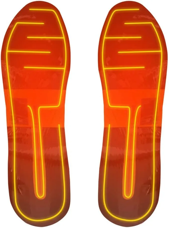 Portable Electric Heating Insoles Foot Warmer Washable Heated Winter Warm Shoe-pad Cuttable Thermal Insole