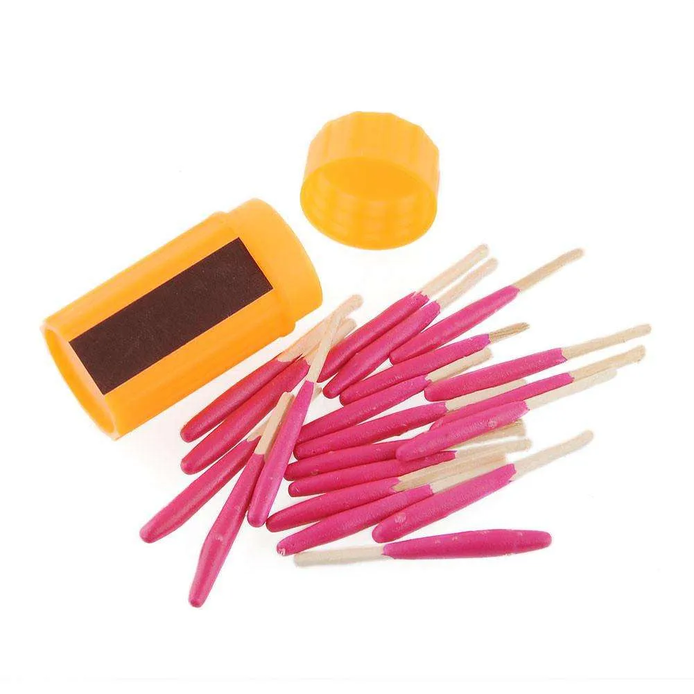 Portable Extra-large Head Matches Emergency Survival Windproof Waterproof Tool Kit