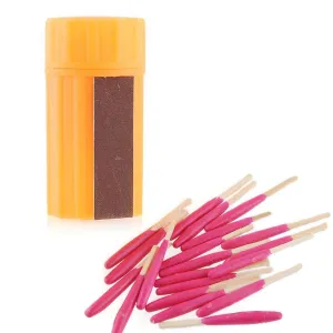 Portable Extra-large Head Matches Emergency Survival Windproof Waterproof Tool Kit