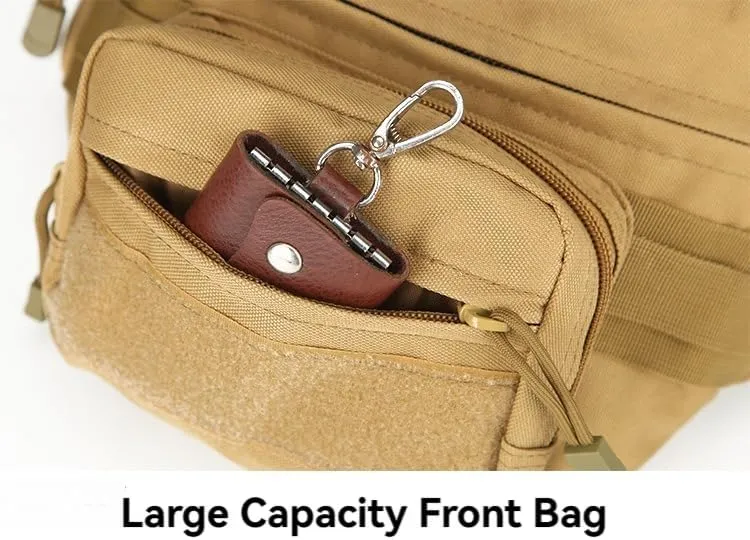 Portable Outdoor Fishing Accessories Kit Riding Waist Bag Mountaineering Adjustable Strap Fanny Pack Running Sports Fit Belt Bag (Jungle Digital)
