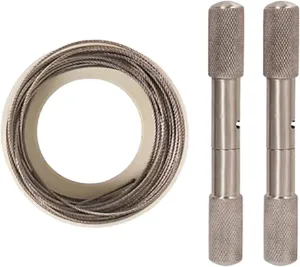 Portable Stainless Steel Wire Saw for Camping Fishing Travel Carpentry and Hoof Trimming