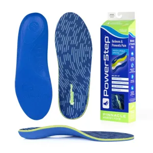 PowerStep Pinnacle Memory Foam Insoles – Maximum Comfort & Support