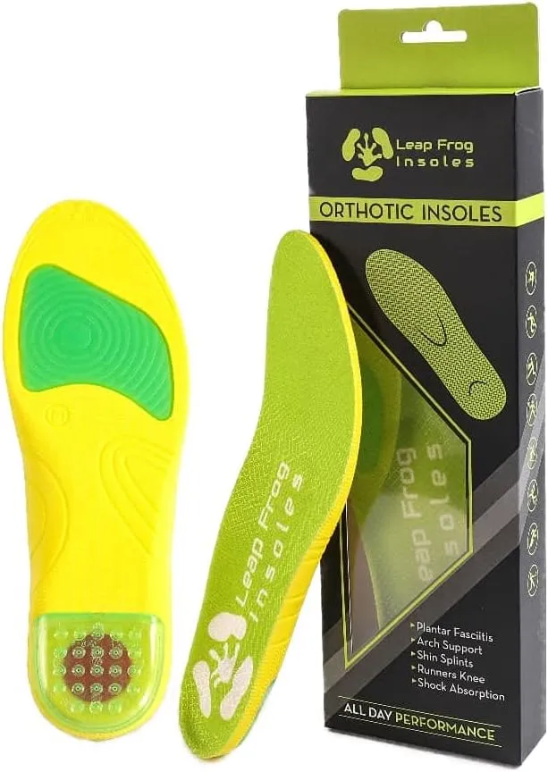 Premium, Plantar Fasciitis, All-Day Performance, Orthotic Arch Support, Anti-Fatigue, Cushioning, 555 Mile Guarantee (XLarge)