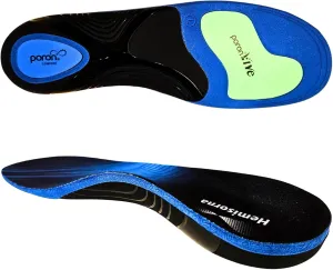 professional High Arch Support Feet Insoles, Orthotics for sport, Comfort All-day, Ease plantar fasciitis, Shock absorption, Pressure dispersion, 200lbs , Anti-Fatigue, 1 Pair, Men&Women, XS