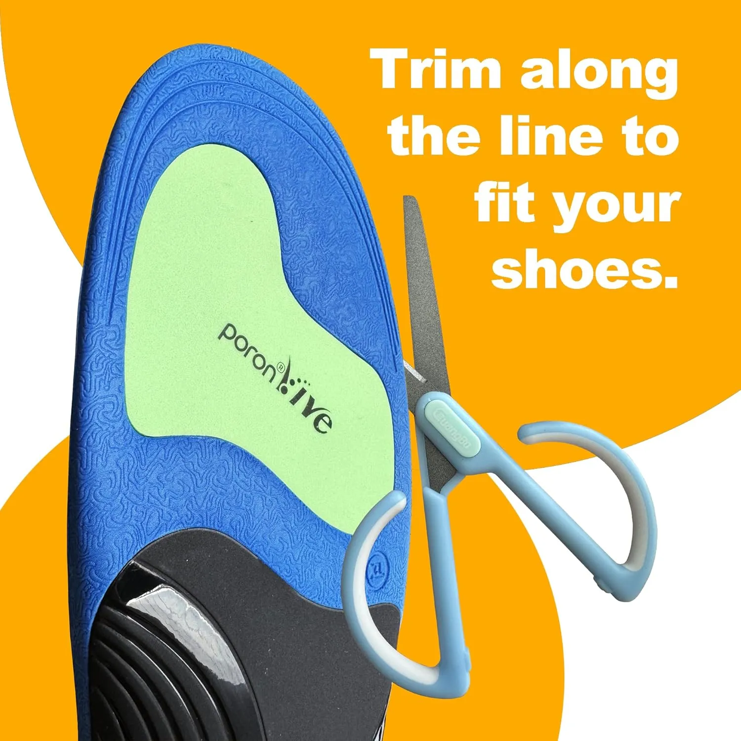 professional High Arch Support Feet Insoles, Orthotics for sport, Comfort All-day, Ease plantar fasciitis, Shock absorption, Pressure dispersion, 200lbs , Anti-Fatigue, 1 Pair, Men&Women, XS