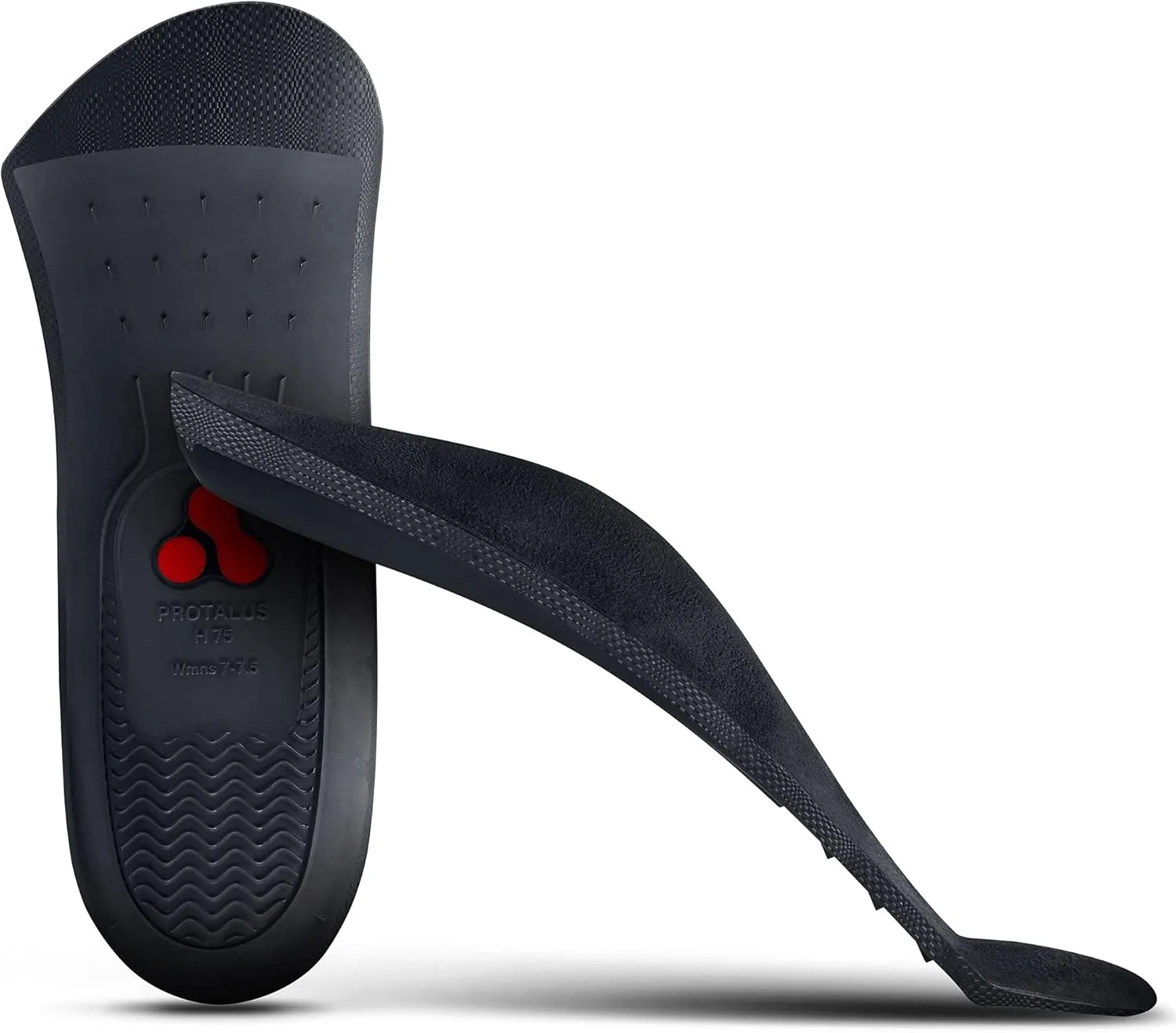Protalus H-75 Heel Series - Patented Stress Relief Add-On Insoles, Increase Comfort, Anti-Fatigue Design for Heels, Improves Alignment - Women Size 5-5.5