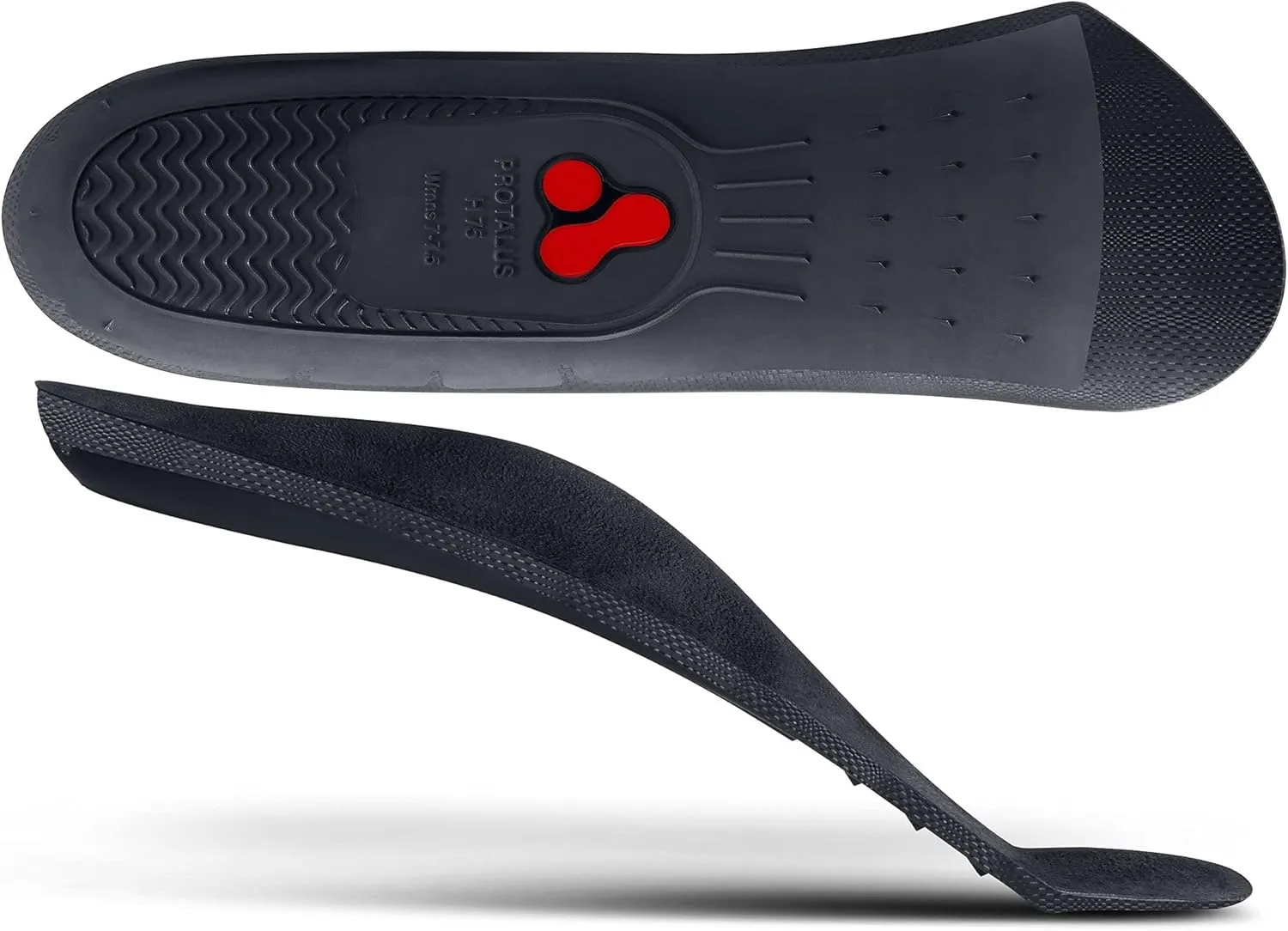 Protalus H-75 Heel Series - Patented Stress Relief Add-On Insoles, Increase Comfort, Anti-Fatigue Design for Heels, Improves Alignment - Women Size 5-5.5