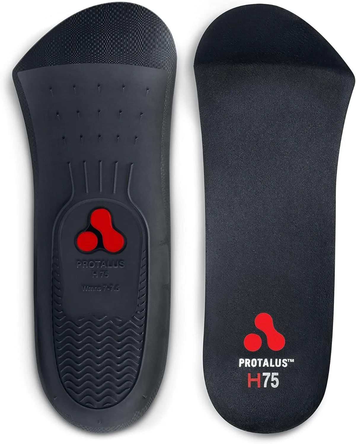Protalus H-75 Heel Series Patented Stress Relief Add-On Insoles, Increase Comfort, Anti-Fatigue Insoles Designed for Heels, Improves Alignment - Women Size 7-7.5