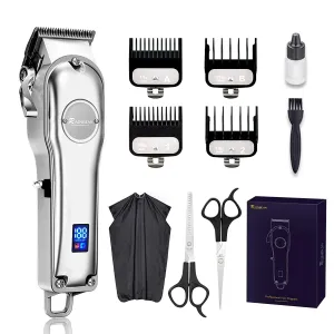 RAINBEAN Beard Trimmer for Men - Professional Hair Clippers for Men & Women - 3 in 1 IPX7 Waterproof Trimmer Grooming Kit Gifts for Men