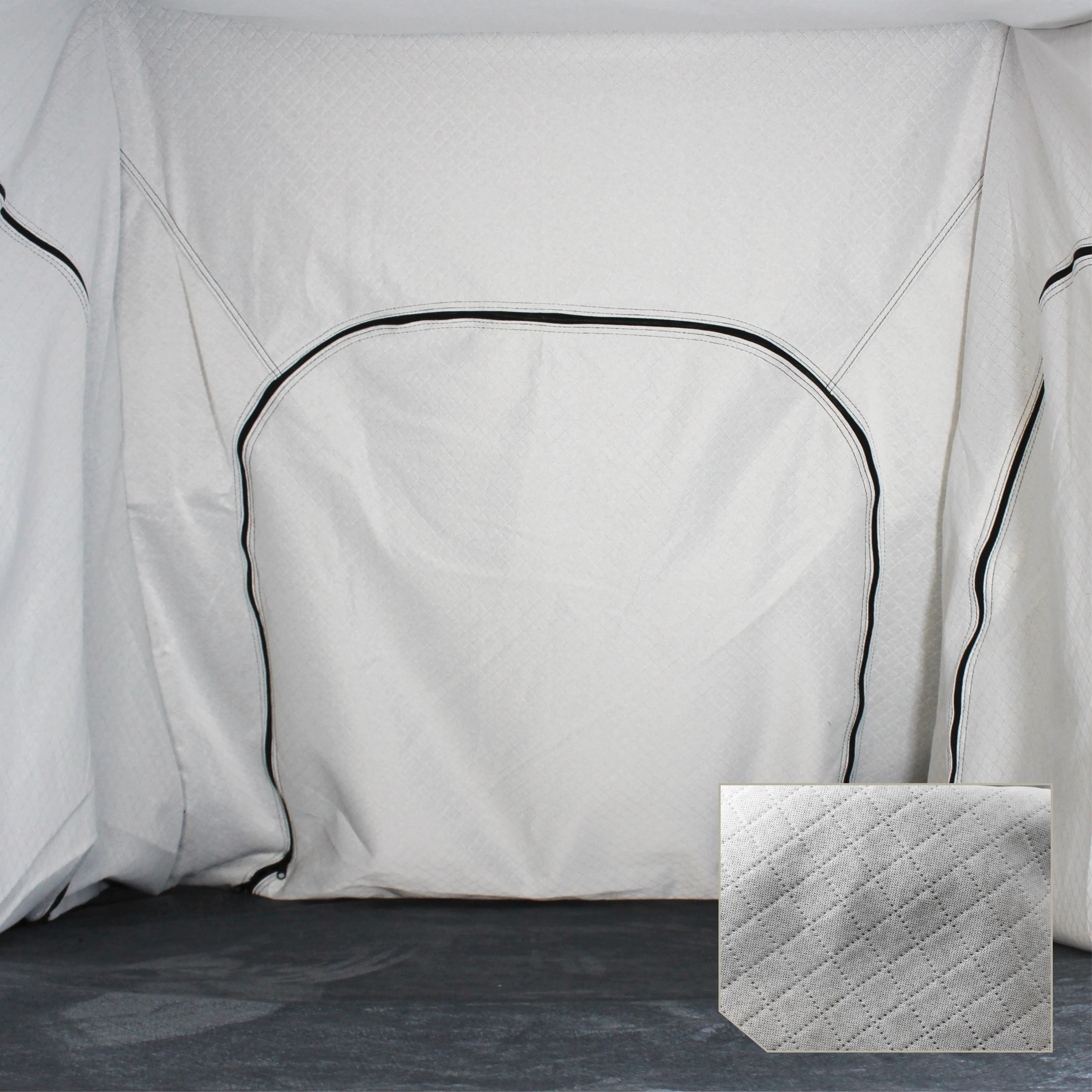 Rainfly Roof S2S Soft Grey & Person, - Black Body Custom design Top Sherpa Digital XD 2 Tent, Sided