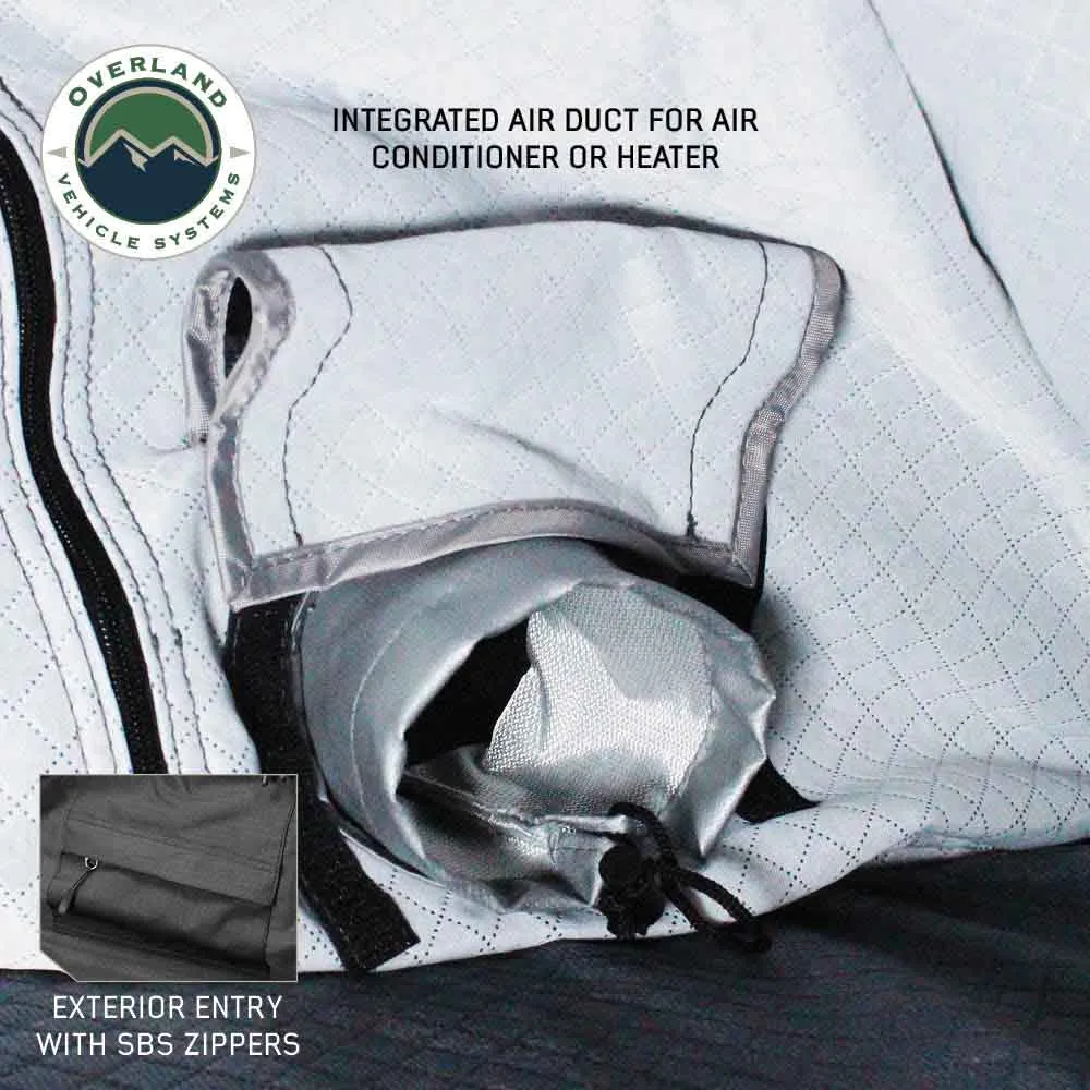 Rainfly Roof S2S Soft Grey & Person, - Black Body Custom design Top Sherpa Digital XD 2 Tent, Sided