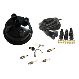 RAParts Complete Ignition Tune up kit Fits John Deere 1010 2010 2020 2030 2510 Prestolite