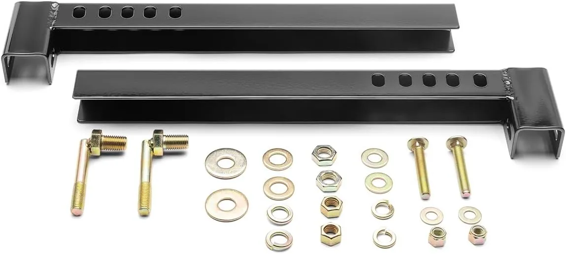 RealTruck Backrack Hardware Kit for use w/Standard Bed, Black, No Drill | 30226 | Fits 2023-2025 Chevrolet/GMC Colorado/Canyon