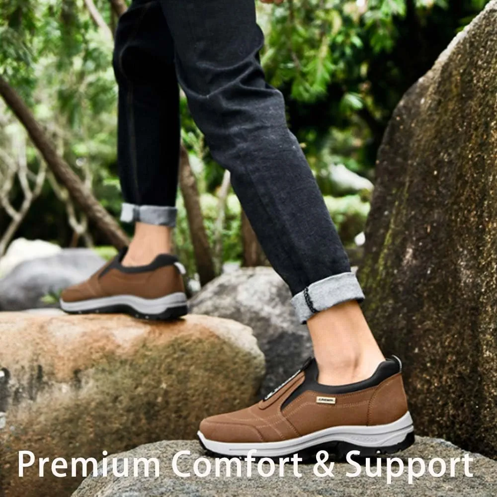 Relieffoot Walking Shoes for Men, Relieffoot Orthopedic Shoes, Relieffoot Shoes Waterproof, Men's Comfortable Waterproof Orthopedic Walking Shoes Hiking Shoes