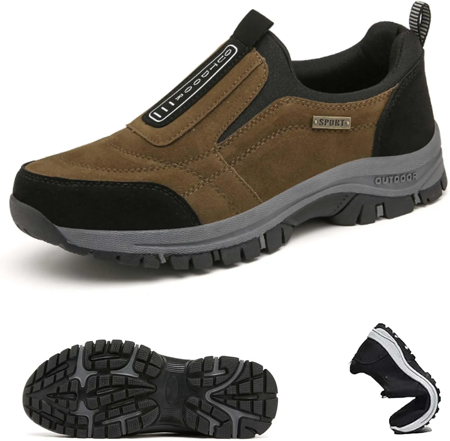 Relieffoot Walking Shoes for Men, Relieffoot Orthopedic Shoes, Relieffoot Shoes Waterproof, Men's Comfortable Waterproof Orthopedic Walking Shoes Hiking Shoes