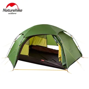 Retro-inspired Double Camping camping Silicone Aluminum NH travel Naturehike Pole Ultralight Big savings event hiking Tents Layer tent Outdoor Tents