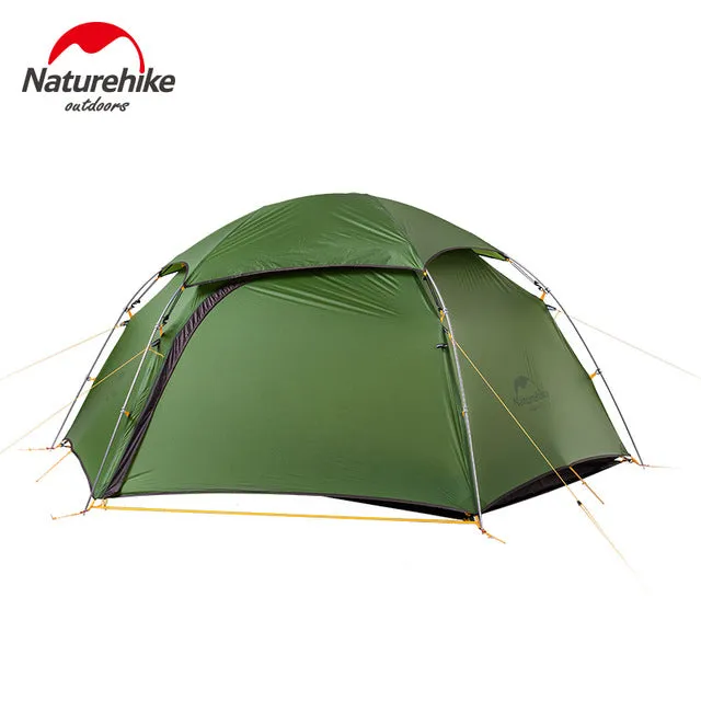 Retro-inspired Double Camping camping Silicone Aluminum NH travel Naturehike Pole Ultralight Big savings event hiking Tents Layer tent Outdoor Tents