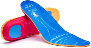 ROCKROOSTER Women's Men's Arch Support Anti-Fatigue Comfortable Cushioned Insole Heel Pain Relief Replacement Footwear Heavy Duty Comfort and Support Memory Fit Insoles
