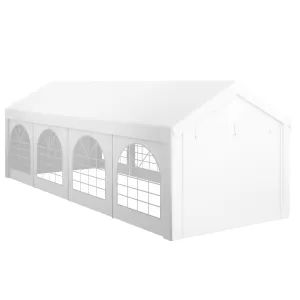 Rootz Tente de Reception - Tonnelle - Barnum - Durable & Spacious 24m² - 796cm x 297cm x 285cm