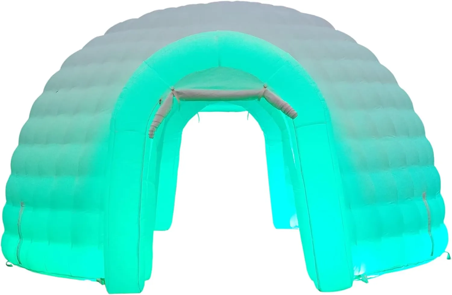 SAYOK Outdoor Portable Inflatable Igloo Dome Tent with Led Light for Party Wedding Event Camping