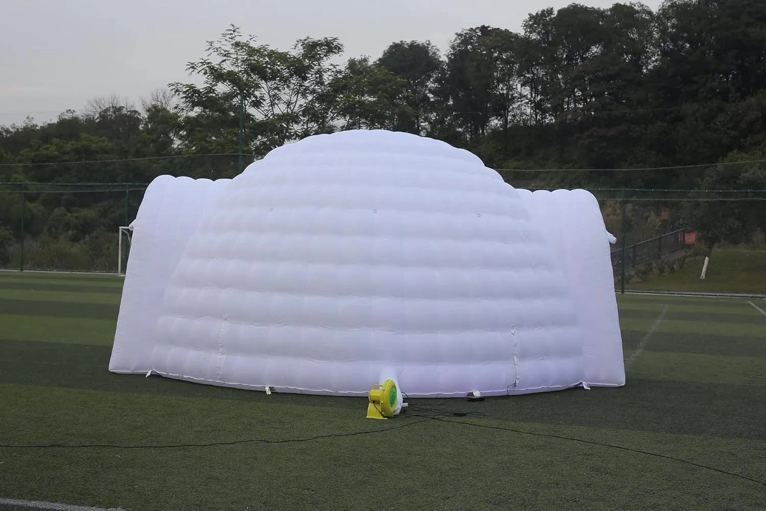 SAYOK Outdoor Portable Inflatable Igloo Dome Tent with Led Light for Party Wedding Event Camping