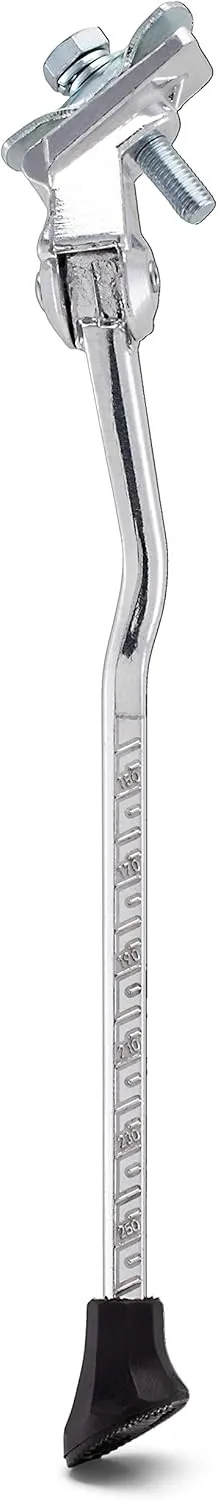 Schwinn Center or Rear Mounted Kickstand for Adult and Kids Bike, Lightweight, Convenient for Upright Storage, Bicycle Parts and Accessories, Perfect for Bikes Without Factory Mounting Plate