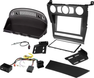 Scosche Complete Solutions Kit Compatible with 2004 to 2007 BMW 5-Series Vehicles with Quadlock Connection BW2380SRB
