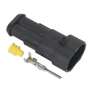 Sealey Superseal Male Connector 2-Way Pack of 5