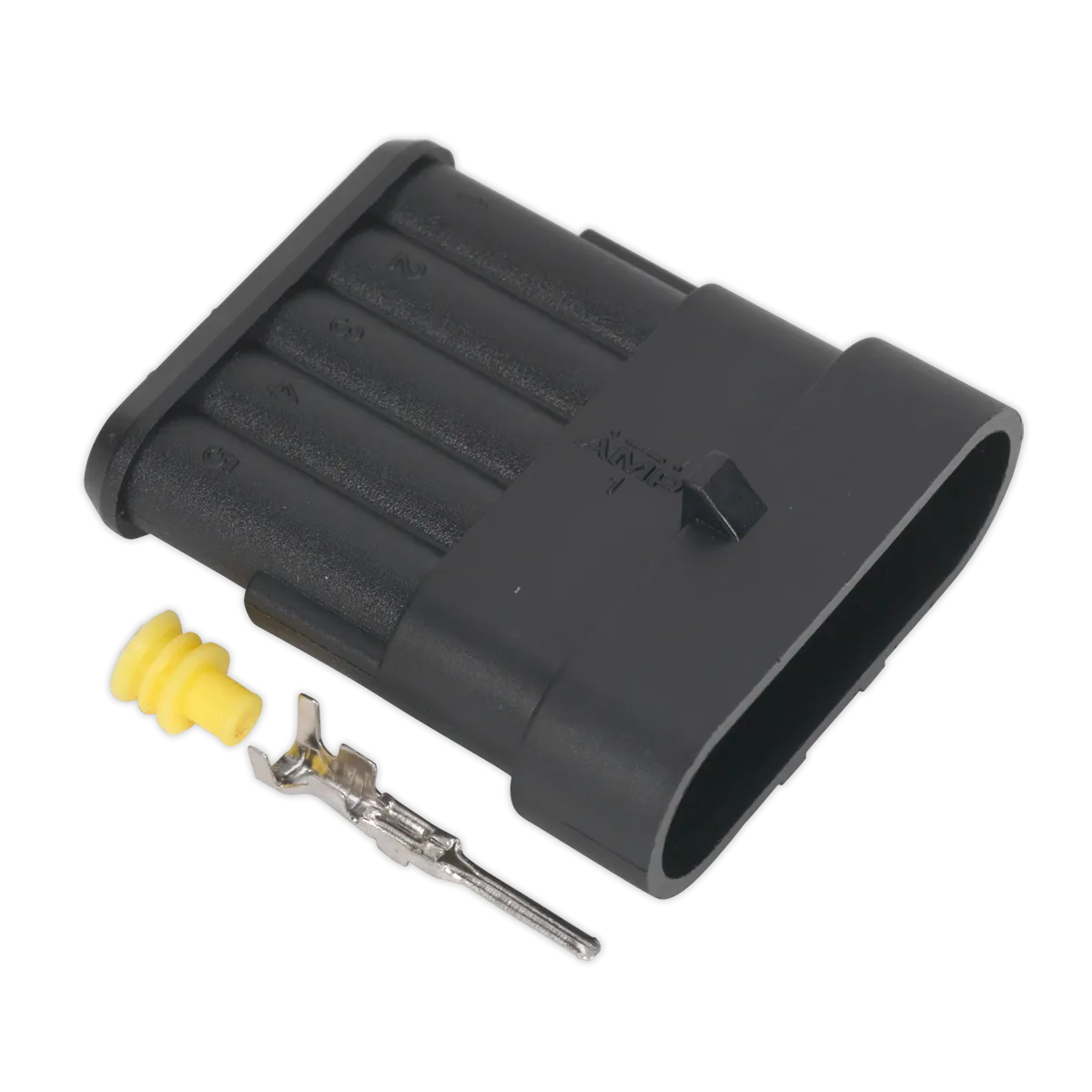 Sealey Superseal Male Connector 5-Way Pack of 3