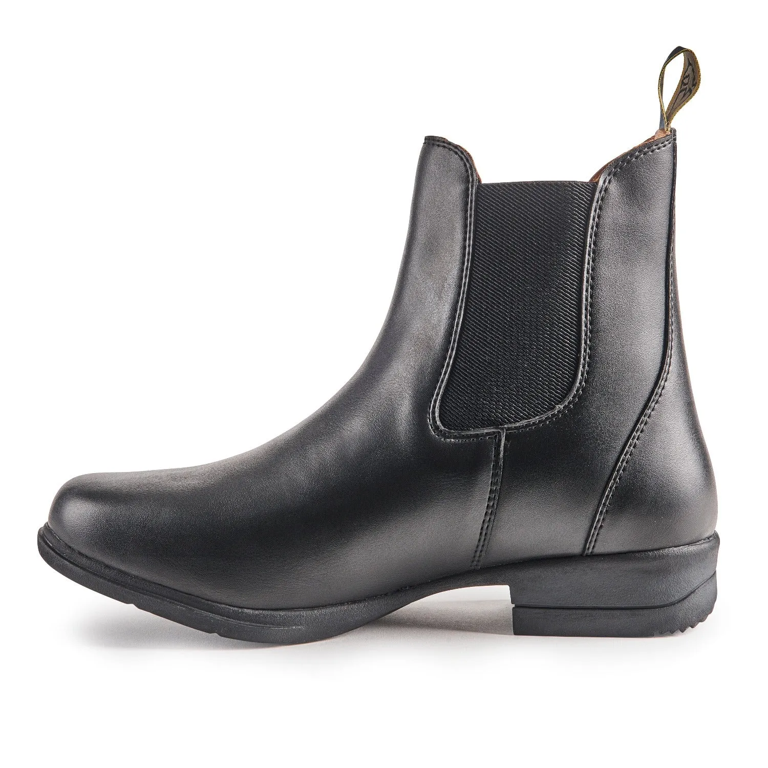 Shires Moretta Black Alma Synthetic Childrens Jodhpur Boots