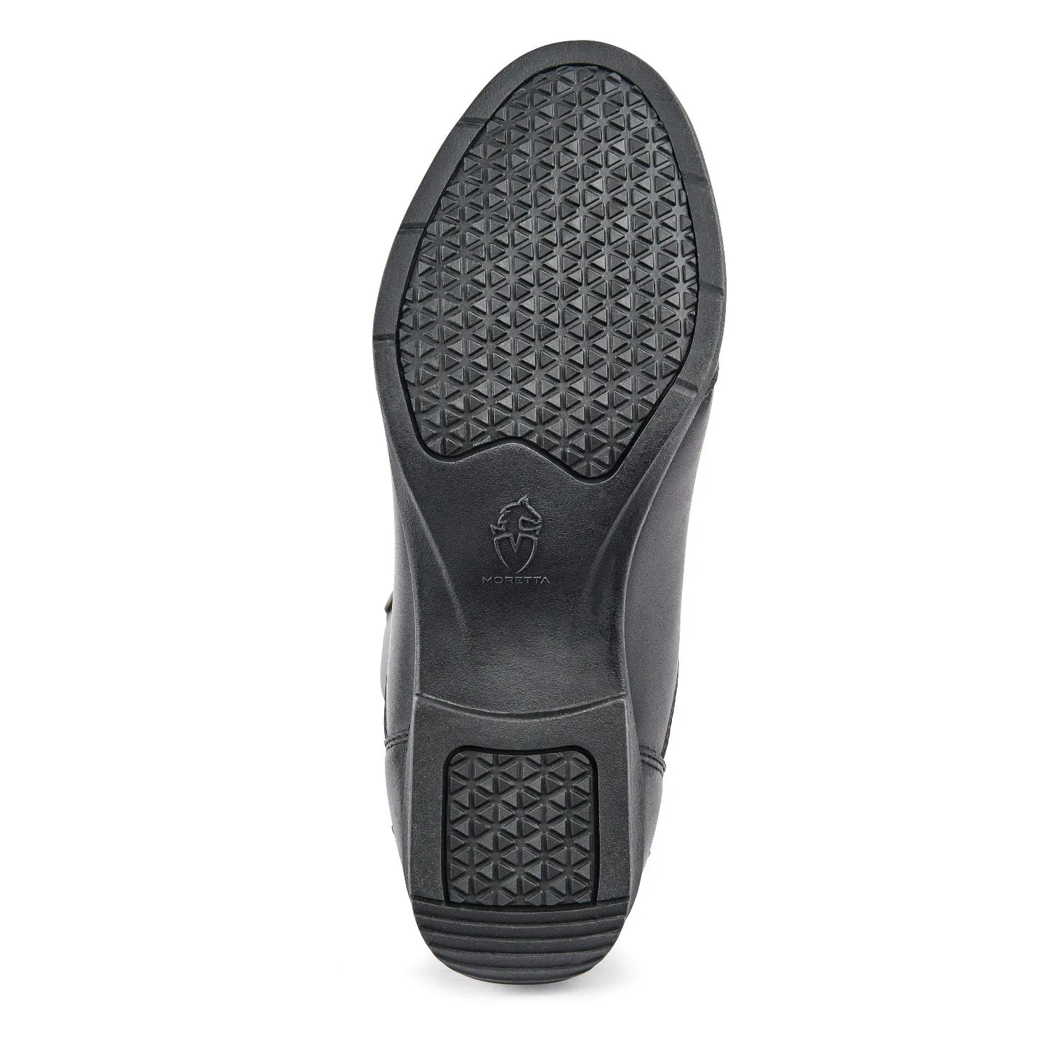 Shires Moretta Black Alma Synthetic Childrens Jodhpur Boots