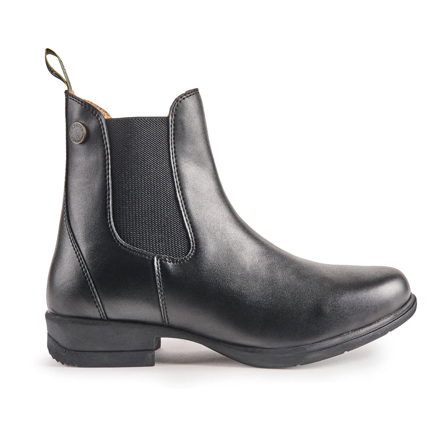 Shires Moretta Black Alma Synthetic Childrens Jodhpur Boots