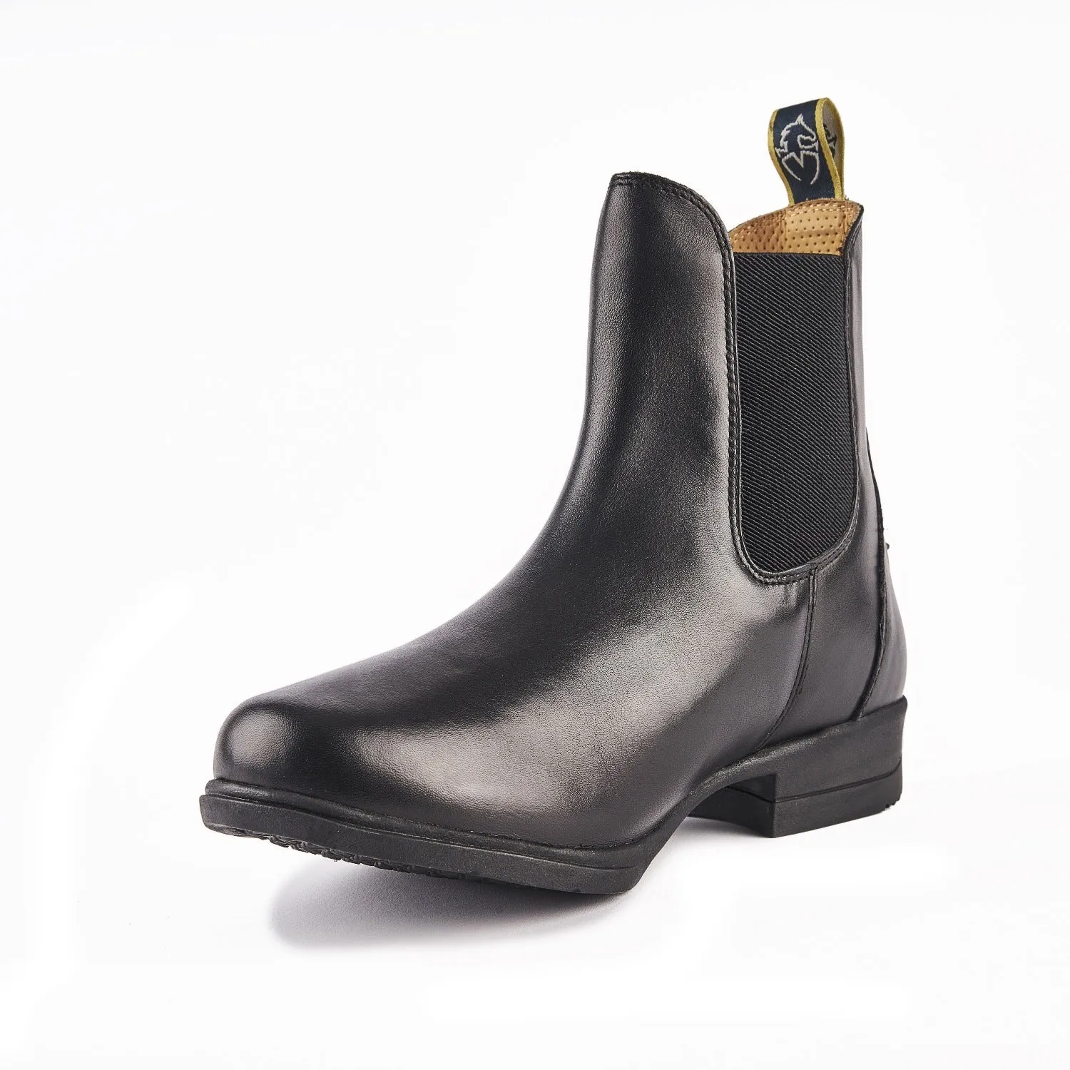 Shires Moretta Black Lucilla Childrens Leather Jodhpur Boots