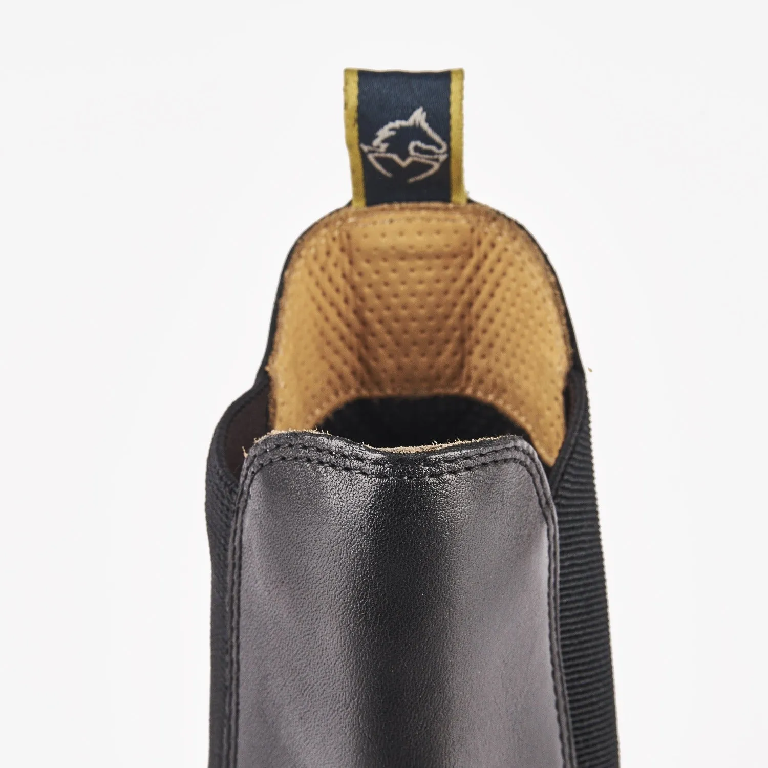 Shires Moretta Black Lucilla Childrens Leather Jodhpur Boots