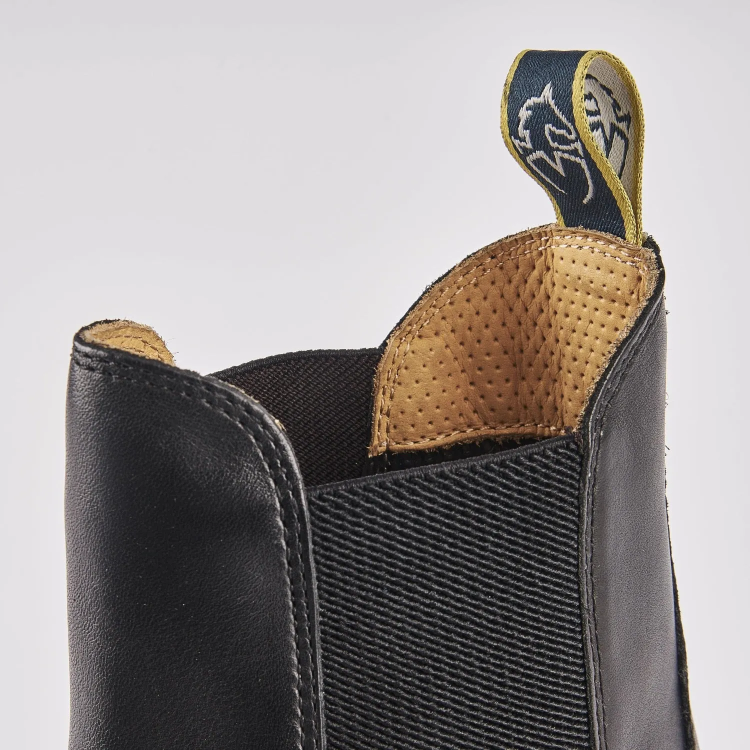Shires Moretta Black Lucilla Childrens Leather Jodhpur Boots