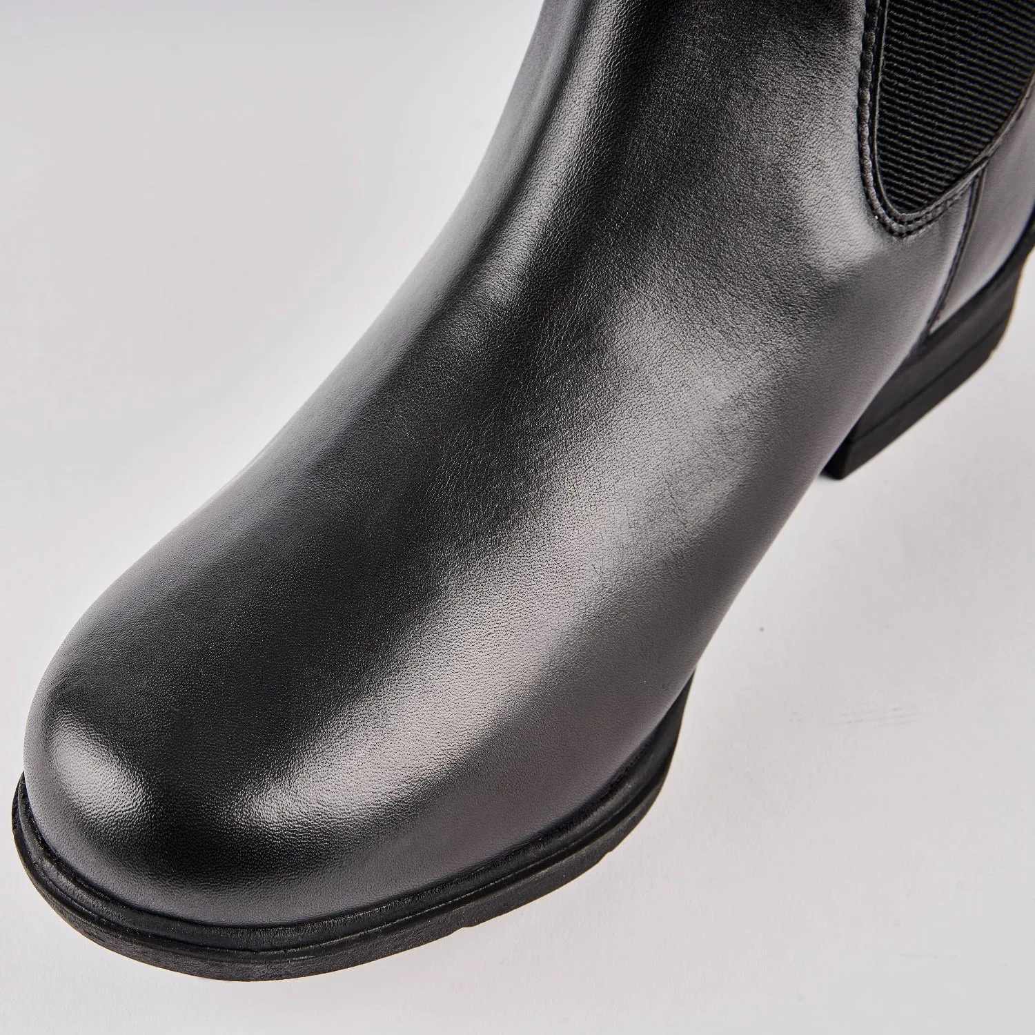 Shires Moretta Black Lucilla Childrens Leather Jodhpur Boots